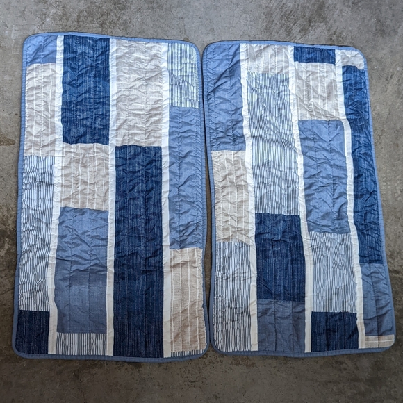 2 Quilted Pillow Shams - Picture 1 of 2